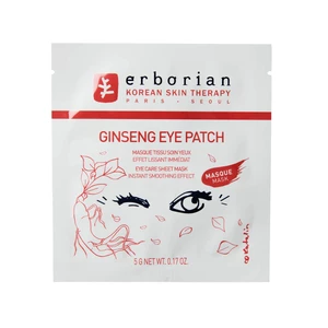 Erborian Ginseng Shot Mask revitalizační plátýnková maska na oční okolí 12x5 g