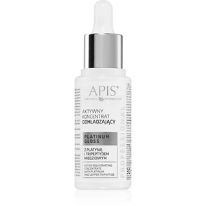 Apis Natural Cosmetics Platinum Gloss omladzujúca koncentrovaná starostlivosť pre spevnenie pleti 30 ml