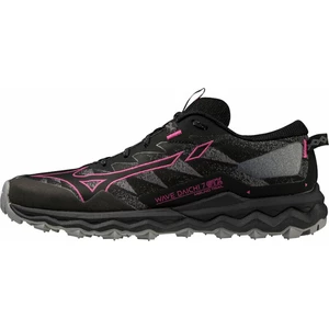 Mizuno Wave Daichi 7 GTX Black/Fuchsia Fedora/Quiet Shade 38,5 Pantofi de alergare pentru trail