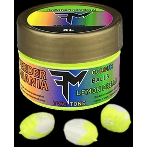 Feedermania colour balls two tone 6 ks xl - lemon dream