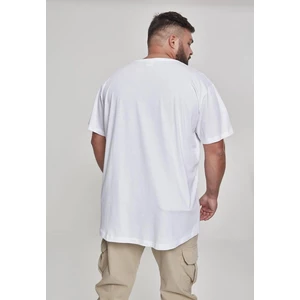 Dlouhé tričko ve tvaru bílé