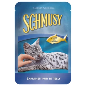 Kapsička SCHMUSY Fish sardinky v želé 100g