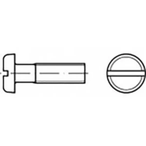 Šrouby s plochou hlavou TOOLCRAFT TO-6866601, N/A, M5, 8 mm, ocel, 200 ks