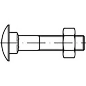 Skrutky s plochou guľatou hlavou TOOLCRAFT TO-6855726, N/A, M5, 16 mm, ocel, 100 ks