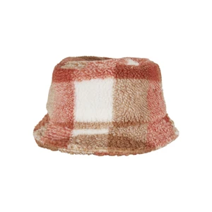 Sherpa Check Bucket Hat whitesand/caramel