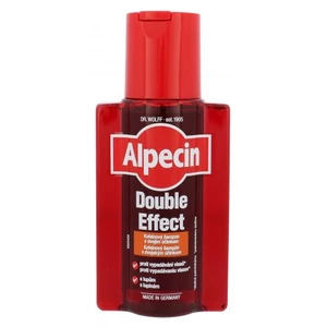 Alpecin Double Effect kofeínový šampón pre mužov proti lupinám a vypadávaniu vlasov 200 ml