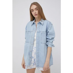 Light Blue Women's Denim Jacket Tom Tailor Denim - Women