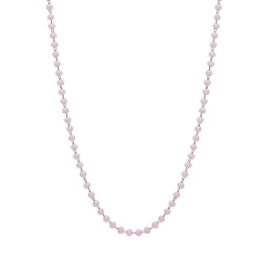 S`Agapõ Růžový korálkový náhrdelník na přívěsky Happy SHAC60