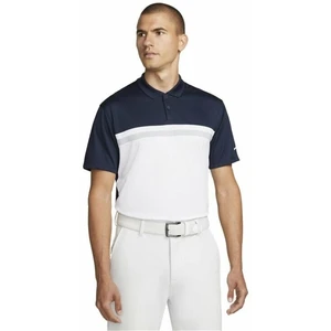 Nike Dri-Fit Victory OLC Color-Blocked Mens Polo Shirt Obsidian/White/Light Grey S