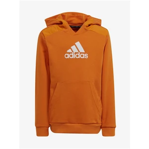 Orange Boys Hoodie adidas Performance Bos HD - unisex