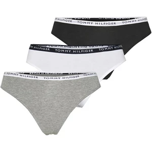 Set of three thongs in black, gray and white Tommy Hilfiger - Women