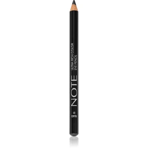 Note Cosmetique Ultra Rich Color Eye Pencil voděodolná tužka na oči 01 Black 1,1 g