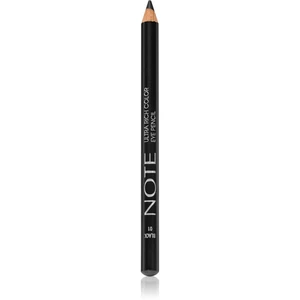 Note Cosmetique Ultra Rich Color Eye Pencil voděodolná tužka na oči 01 Black 1,1 g