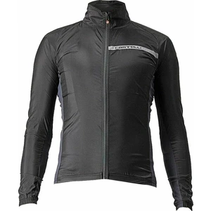 Castelli Squadra Stretch Jacket Light Black/Dark Gray 2XL