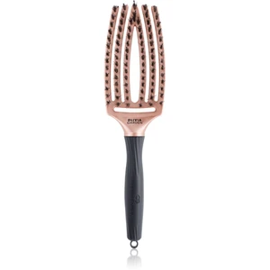 Olivia Garden Fingerbrush Trinity plochý kartáč Rose Gold