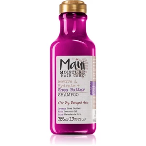 Maui Moisture Revive & Hydrate + Shea Butter hydratační a revitalizační šampon pro suché a poškozené vlasy 385 ml