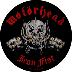 Motörhead Iron Fist  Patch à coudre Rouge