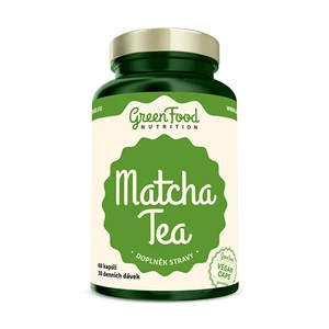 GreenFood Matcha Tea 60 kapslí