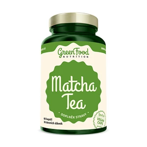 GreenFood Matcha Tea vegan 60 kapsúl