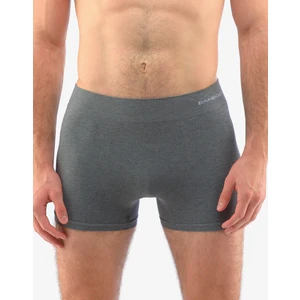 Gino seamless bamboo gray men's boxers (54005)