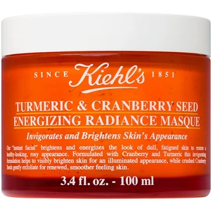 Kiehl's Turmeric and Cranberry Seed Energizing Radiance Mask rozjasňujúca pleťová maska pre všetky typy pleti vrátane citlivej 100 ml