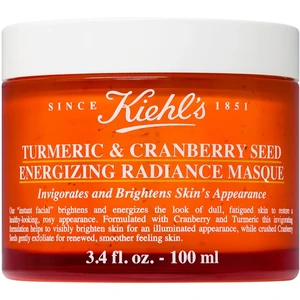 Kiehl's Turmeric and Cranberry Seed Energizing Radiance Mask rozjasňujúca pleťová maska pre všetky typy pleti vrátane citlivej 100 ml