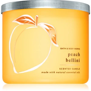 Bath & Body Works Peach Bellini vonná svíčka 411 g