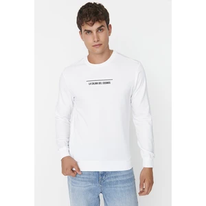 Trendyol Sweatshirt - White - Regular fit