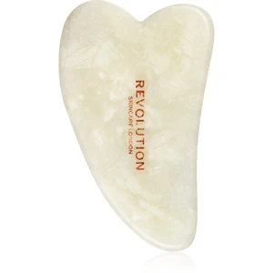 Revolution Skincare Gua Sha Jade masážní pomůcka na obličej