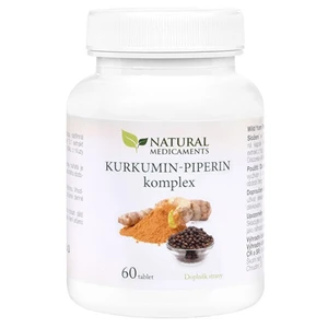 Natural Medicaments Kurkumin-piperin komplex 60 tablet