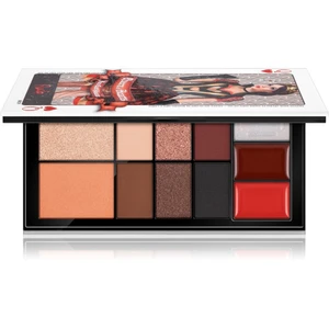 Rude Cosmetics Face Card Palette paletka pro celou tvář odstín Queen of Hearts 14.6 g