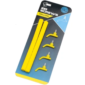 Nash rovnátka zig screws - žlutá