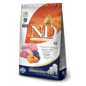 N&D dog GF PUMPKIN PUPPY M/L lamb/blueberry - 2,5kg