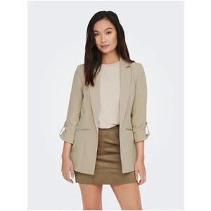 Beige women's blazer ONLY Kayle-Orleen - Women