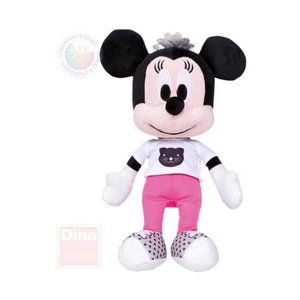 DINO PLYŠ Disney myška Minnie Mouse růžové kalhoty 25cm *PLYŠOVÉ HRAČKY*
