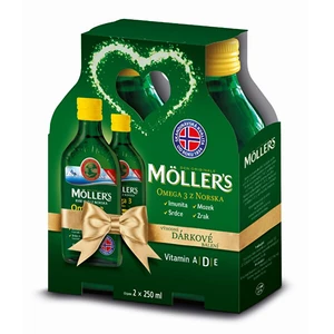 Möller´s Möller`s Omega 3 Citron 2 x 250 ml Dárkové balení