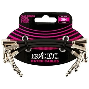 Ernie Ball P06220 Čierna 7,5 cm Zalomený - Zalomený