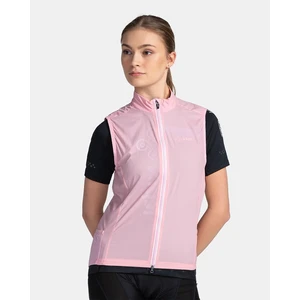 Women's ultra-light vest KILPI FLOW-W Light pink