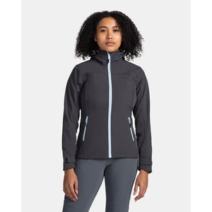 Women's softshell jacket KILPI RAVIA-W Dark gray