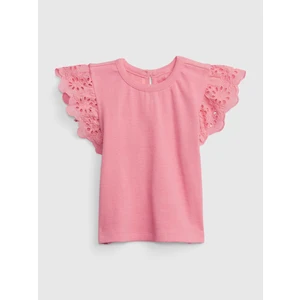 GAP Kids T-shirt with ruffles - Girls
