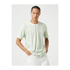 Koton Basic T-shirt Crew Neck Short Sleeved