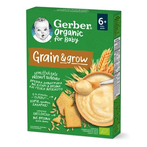 GERBER Organic Kaše nemléčná s příchutí sušenky 200 g