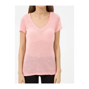 Koton T-Shirt - Pink - Regular fit