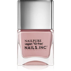 Nails Inc. Nail Pure vyživující lak na nehty odstín Bond Street Passage 14 ml