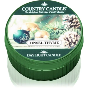 Country Candle Tinsel Thyme čajová svíčka 42 g