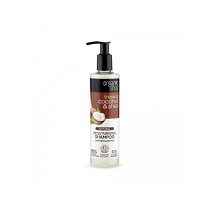Organic Shop Natural Coconut & Shea hydratačný šampón pre suché a poškodené vlasy 280 ml