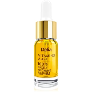 Delia Cosmetics Professional Face Care Vitamins A+E+F protivráskové sérum na obličej a dekolt 10 ml