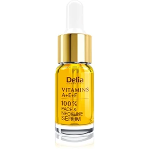 Delia Cosmetics Professional Face Care Vitamins A+E+F protivráskové sérum na obličej a dekolt 10 ml