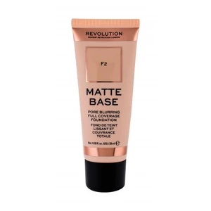 Makeup Revolution Matte Base krycí make-up odstín F2 28 ml