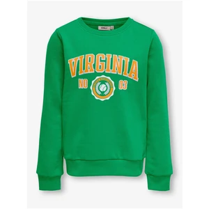 Green Girls' Sweatshirt ONLY Cali - Girls
